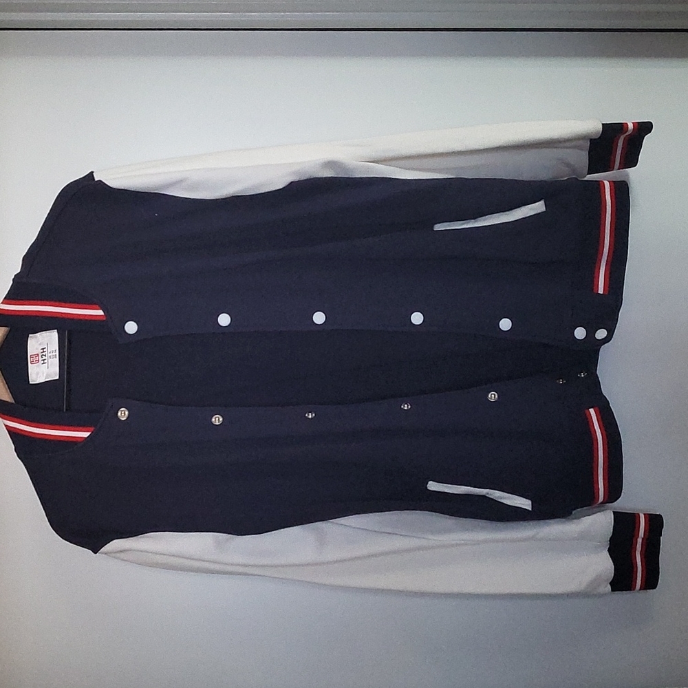 H2H Mens Slim Fit Varsity Baseball Bomber Cotton Lightweight Premium Jacket